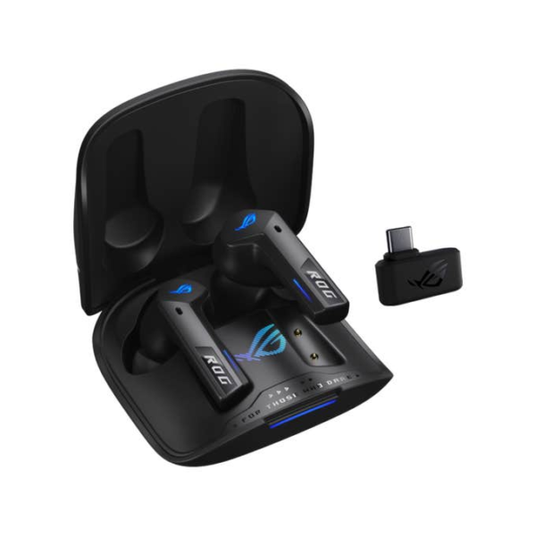 ASUS ROG Cetra True Wireless 2.4GHz USB-C SpeedNova Bluetooth Gaming Headphones - Black - 90YH03Y0-BTUA00
