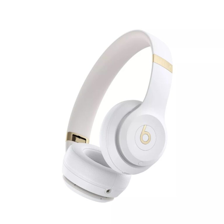 Beats Solo 4 Wireless Headphones Warm White