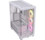 CORSAIR 3500X RGB ATX Mid-Tower PC Case - White