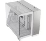 CORSAIR iCUE LINK 2500X RGB Micro-ATX Mid Tower PC Case - White & Satin Gray Aluminum