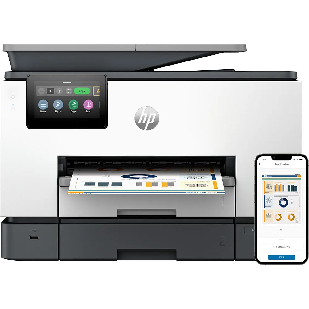 HP OfficeJet Pro 9130B AIO laser printer