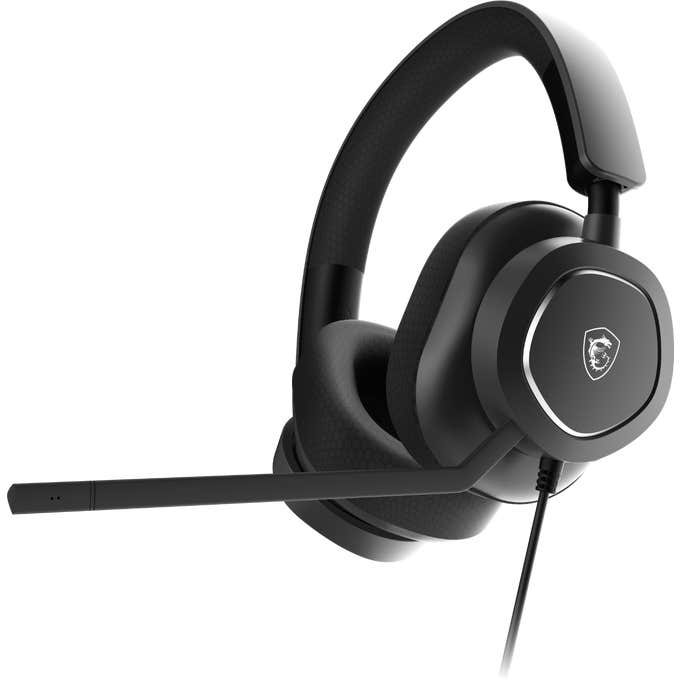 MSI MAESTRO 300 - USB-C, 40mm drivers, Cardioid boom mic - Gaming Headset - Black - OS3-8ZC8001-000