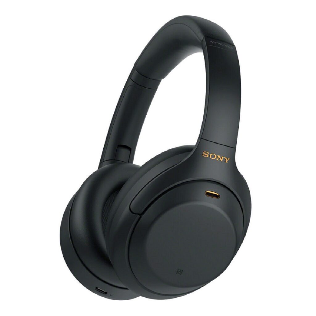 Sony WH-1000XM4 Wireless Noise-Canceling Over-Ear Bluetooth Headphones - Black